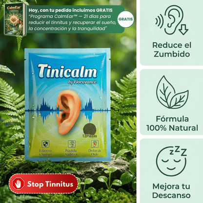 Parches Herbales para Zumbido de Oído pack 12 UD - TINICALM™
