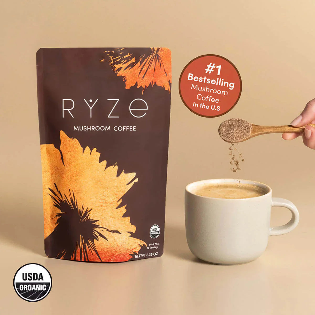 Mushroom Coffee Superfood (30 Servings)