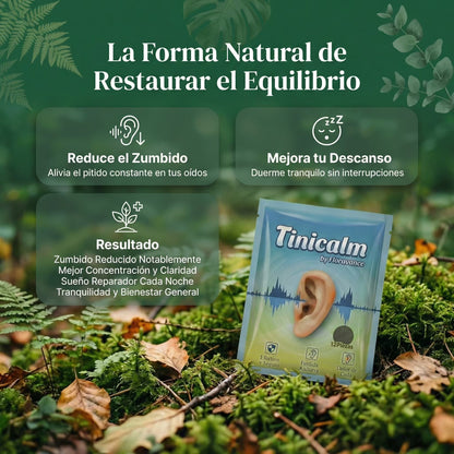 Parches Herbales para Zumbido de Oído pack 12 UD - TINICALM™
